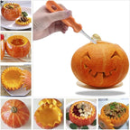 Halloween Pumpkin Carving Tools, Halloween Jack-O-Lanterns 13 Piece Professional pumpkin cutting supplies tools Kit stainless steel lengthening and thickening