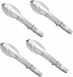 Tongs for Cooking,Mini Tongs Small for Serving Food,4 PCS of 7 Inches