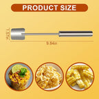 Easy Clean Corn Cob Peeler, 2024 New Corn Peeler for Corn On The Cob Corn Cob Stripper Corn on the Cob Remover, Stainless Steel Corn Stripping Tool for Home Kitchen, Restaurant Chef (1)