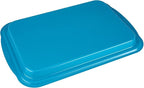 casaWare 17.5 x 12 x 1-Inch Cookie Sheet with 1.5-Inch Handles, Ultimate Series Commercial Weight, Ceramic Non-Stick Coating (Blue Granite)