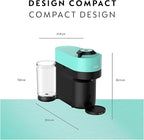 Nespresso Vertuo Pop+ Coffee and Espresso Maker by Breville, Aqua Mint