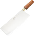 Winco Blade Chinese Cleaver w/ wooden handle – blade 8”x3 ½” overall length 12 ½”