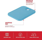 Architec Original Non-Slip Gripper Cutting Board, 5" x 7", Turquoise