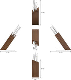 Cangshan L1 Series 4-Piece HUA Knife Block Set, Forged German Steel, White, 1026986