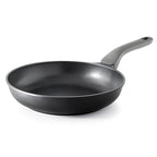 PRICUSIS Nonstick Frying Pan, 8/10/12 Inch Skillet with Stay Cool Handle, Fully Coated, Induction Compatible & Oven Safe, 100% Dishwasher Safe, PTFE & PFOA Free（10 Inch, Black Sesame）