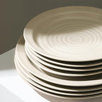 Stone Lain Orbit 16-Piece Dinnerware Set Stoneware, Beige