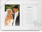 Lenox True Love Double Invitation Frame, 9-Inch - 812614, Metallic