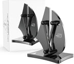 VN3 Professional Knife Sharpener | 3-Action Streamlined Sailboat Design for Effortless Knife Sharpening - The Ultimate Tool for Precision 11 to 21 Degree Angles (Obsidian Color)