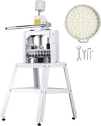 VEVOR Dough Divider,40PCS Manual Dough Divider Cutter,1.06oz - 4.94oz Dough Press Dough Cutting with 304 Stainless Steel Tray and Blade,Pastry Divider for Bakery,Restaurant,Commercial Food Preparation