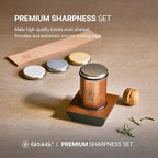 Rolling Knife Sharpener - EXTRA FINE Whetstone Knife Sharpener Roller - EASY TO USE - Rolling Sharpener for Knives with Magnetic Knife Holder - Knife Sharpening Kit knife sharpener stone