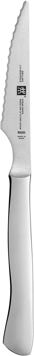 ZWILLING 4-pc Stainless Steel Serrated Steak Knife Set