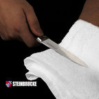Gioventù Paring Knife 5 inch - Small Kitchen Knife Forged from German Stainless Steel 5Cr15Mov (HRC58), Full Tang, Sharp Paring Knives for Cutting, Peeling, Slicing Fruits and Vegetables