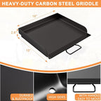 Flat Top Griddle for Camp Chef Professional Pro 60x, Expedition 2X, Yukon, Pioneer 14, Explorer, Outdoorsman, Accessories for Camp Chef Griddle 14" Cooking Systems & Sidekick 1&2 Burner Stove,14" x16"