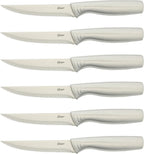 Oster Eckert 15 Piece High Carbon Stainless Steel Knife Block Set W/Wood Block - Cuchillos Para Cocina