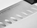 WÜSTHOF Gourmet 7" Hollow Edge Santoku Knife,Black