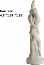 Couple Resin Mold Couple Portrait Silicone Wave Spiral Candle Mold - Silicone Resin Casting Molds for Candle & Resin & Soap Craft Supplies