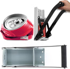 Can Crusher Smasher, 12‑oz Iron HeavyDuty Industrial Hardware Heavy Duty Wall Mounted A um Specialty Tools Gadgets Hand Tool for Recycling Bottle Crushing Soda Cans and Beer