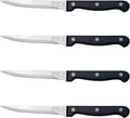 Chicago Cutlery Essentials 4-Piece Serrated Steak Knives, 4.5" Stainless Steel Blades for Effortless Cutting, For Home Kitchen and Professional Use