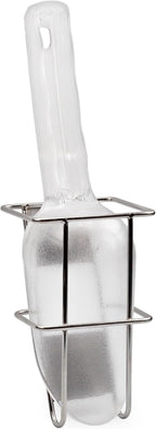 Darware Ice Maker Scoop w/Holder (2-Piece Set); Scooper Accessory for Counter Top Ice Makers and Machines