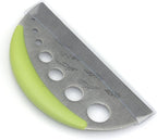 Herb Stripper and Herb Cutter 2 in 1,Herb Stripping Tool Herb Chopper Cilantro Chopper Best Kitchen Gadgets Presents for RV Owners Campers Chefs and Cooking Lovers,1PCS,Green,Stainless Steel,LXLVOUEG