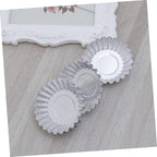 GLEAVI 30pcs Aluminum Alloy Egg Tart Molds Tart Tins for Baking Reusable Tartlet Pans Non Stick Coating
