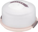Tribello Extra Large Cake Storage Container, Cake Carrier With Handle Holds Cake 12 X 12 X 5 (Being)
