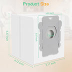 Roomba Replacement Parts 26 Pack - Vacuum Bags for iRobot Roomba i7+, i1+, i2+, i3+, i4+, i5+, i6+, i8+, j6+, j7+, j8+, j9+, s9+, Combo i5+, j5+, j7+, j9+, Works with Clean Base Dirt Disposal