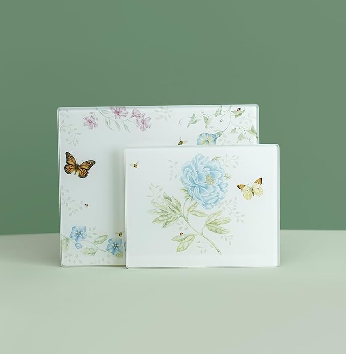 Lenox Butterfly Meadow Prep Board, Glass, Small