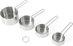 Martha Stewart Richburn 4 Piece Stainless Steel Measuring Cups