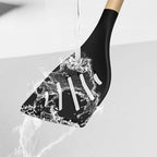 Silicone Cooking Utensils Set, 446°F Heat Resistant Silicone Kitchen Utensils for Nonstick Cookware, Kitchen Gadgets Spatula Set, Spoon, Turner, Tongs, Ladle, Whisk, BPA FREE (Black)
