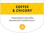 Community Coffee Coffee & Chicory 96 Count Coffee Pods, Medium-Dark Roast, Compatible with Keurig 2.0 K-Cup Brewers 24 Count (Pack of 4)