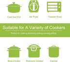 Slow Cooker Silicone Stand Grill Stand Slow Cooker Grill Grill Fits 6-Quart and 8-Quart Cookware