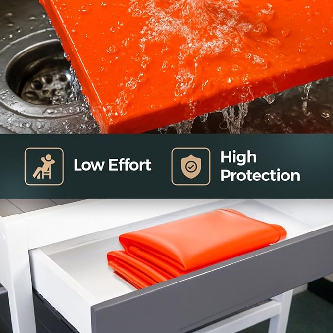 Silicone Grill Cover Mat | Heat-Resistant, Non-Stick, BPA-Free | Silicone Cover for Blackstone Griddle, Protects Grates, Easy to Clean, Fits Most Grills, Reusable BBQ Mat - 28 Inch