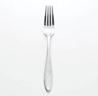 Lenox Silverware Set For 12, Butterfly Meadow 65-Piece Flatware Set, Service For 12, 18/10 Stainless Steel, Dishwasher Safe, Butterfly and Flower Motif, Includes Serving Utensils (Silver, 65 Piece)