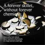 Field Company 10.25-Inch Cast Iron Skillet – Lightweight & Smooth, Made in USA, Pre-seasoned with Organic Oil – Perfect for 2–4 Servings (No.8 Medium)
