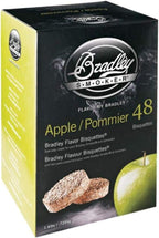 Bradley Smoker Bisquettes For Grilling and BBQ, Apple Special Blend, 48 Pack