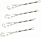Mini Whisks 7 inch 4Pcs