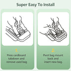 20 Pack Kenmore Canister Vacuum Cleaner Bags Compatible With Type C/Q 5055, 50555, 50557, 50558 and Type C-5, C-18, 53292, 200, 400, 600, 700, 800 Series