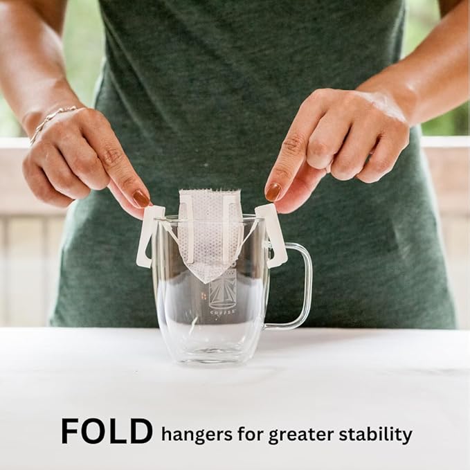 Tribo Coffee Single-Serve Portable Pour Over Drip Coffee - Variety - 5 Servings (Light, Medium & Med-Dark Roast)