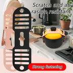 Silicone Lid Lock Strap for Crockpot Slow Cooker (6/7/8 Quart) - Universal Crockpot Lid Holder & Rubber Strap Alternative | Heat-Resistant, No-Spill Design Transport Accessories (Pink 2PCS)