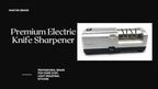 Multi-Stage Home Electric Knife Sharpener for All Knives, Knife Sharpeners for Kitchen Knives Premium version