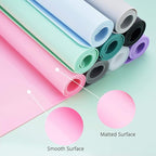 Gartful Silicone Mats for Countertop - Thicker, 28" by 20" Extra Large Multipurpose Mat, Counter Table Protector, Desk Saver Pad, Placemat Nonstick Nonskid Heat-Resistant Pad, Translucent