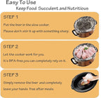 40 Counts Slow Cooker Liners and Cooking Bags, Extra Large Size Fits 6-10QT Pot, 14"x 22", BPA Free, Suitable for Oval & Round Pot -2 Pack