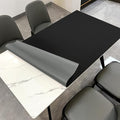 Table Pad for Dining Room Table - Can Be Used On Both Sides Waterproof and Easy to Clean Good Flatness Used for Dining Table(Black+Gray 44x72)