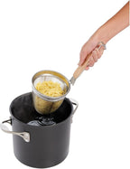 Helen's Asian Kitchen Helen’s Asian Kitchen Stainless Steel Mesh Spide, 6-Inch, Basket, Silver