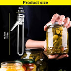 Adjustable Stainless Steel Jar Opener, 2026 New Multifunctional Stainless Steel Can Opener, Jar Lid Opener for Weak Hands, Jar Lid Gripper Bottle Opener Kitchen Accessories (3)