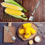 Upgraded Corn Peeler, 2024 New Stainless Steel Corn Cob Stripper Tool Corn Thresher from the Cob, Kitchen Gadget