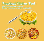 Corn Peeler for Corn on the Cob,Corn Peeler,Corn on The Cob Remover,Stainless Steel corn cob stripper,Quickly Shucking Corn Kernel Remover Tool,Suitable for kitchen and Picnic Enthusiasts (2)