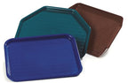Carlisle FoodService Products CT121661 Cafe Standard Plastic Cafeteria/Fast Food Tray, NSF Certified, BPA Free, 16" Length x 12" Width, Burgundy (Pack of 24)