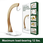 Everous Banana Hanger - Modern Banana Holder Tree Stand with Non-Slip Marble Base